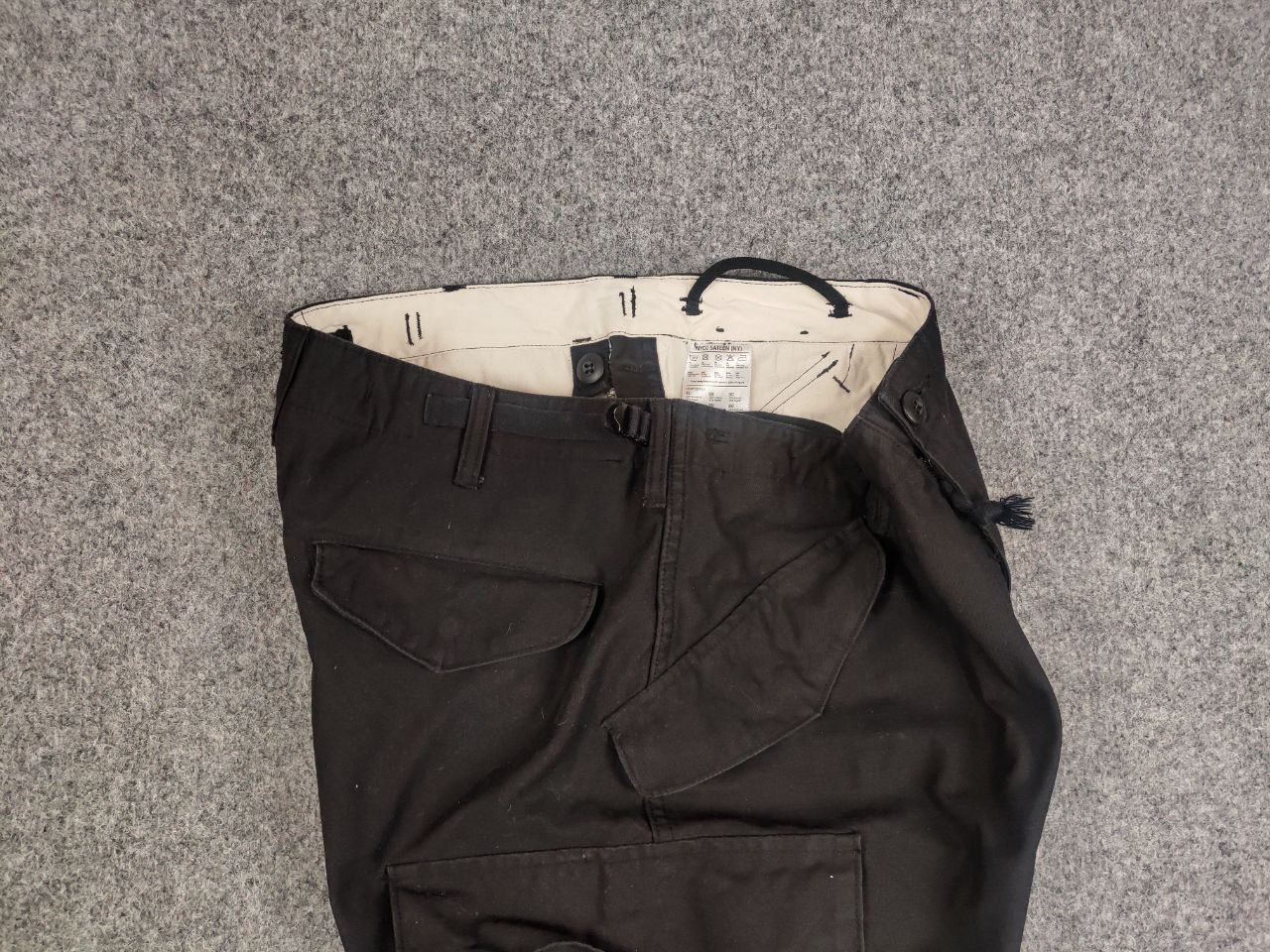Vintage Vintage M65 Military Cargo Baggy Black Pants Helikon Tex Size US 34 / EU 50 - 13 Thumbnail