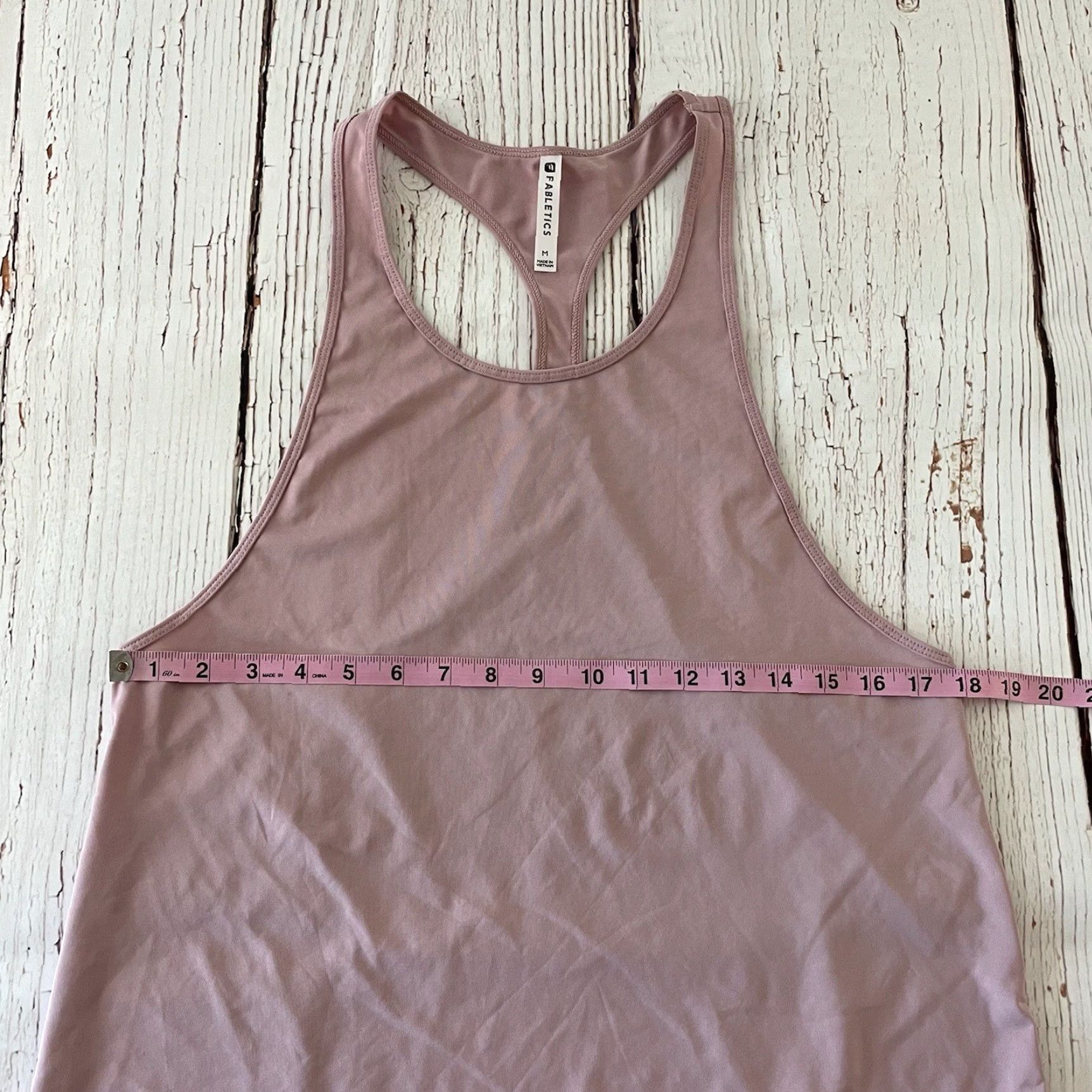 Fabletics Fabletics Racerback Athletic Tank Women's M Pink Tank women's M Pink Racerback Athletic Tank Top Size M / US 6-8 / IT 42-44 - 3 Thumbnail