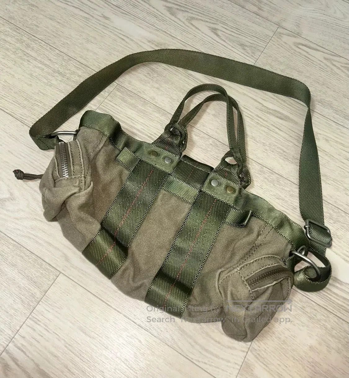 Diesel Diesel Vintage Cargo Biker Bag. Size ONE SIZE - 2 Thumbnail
