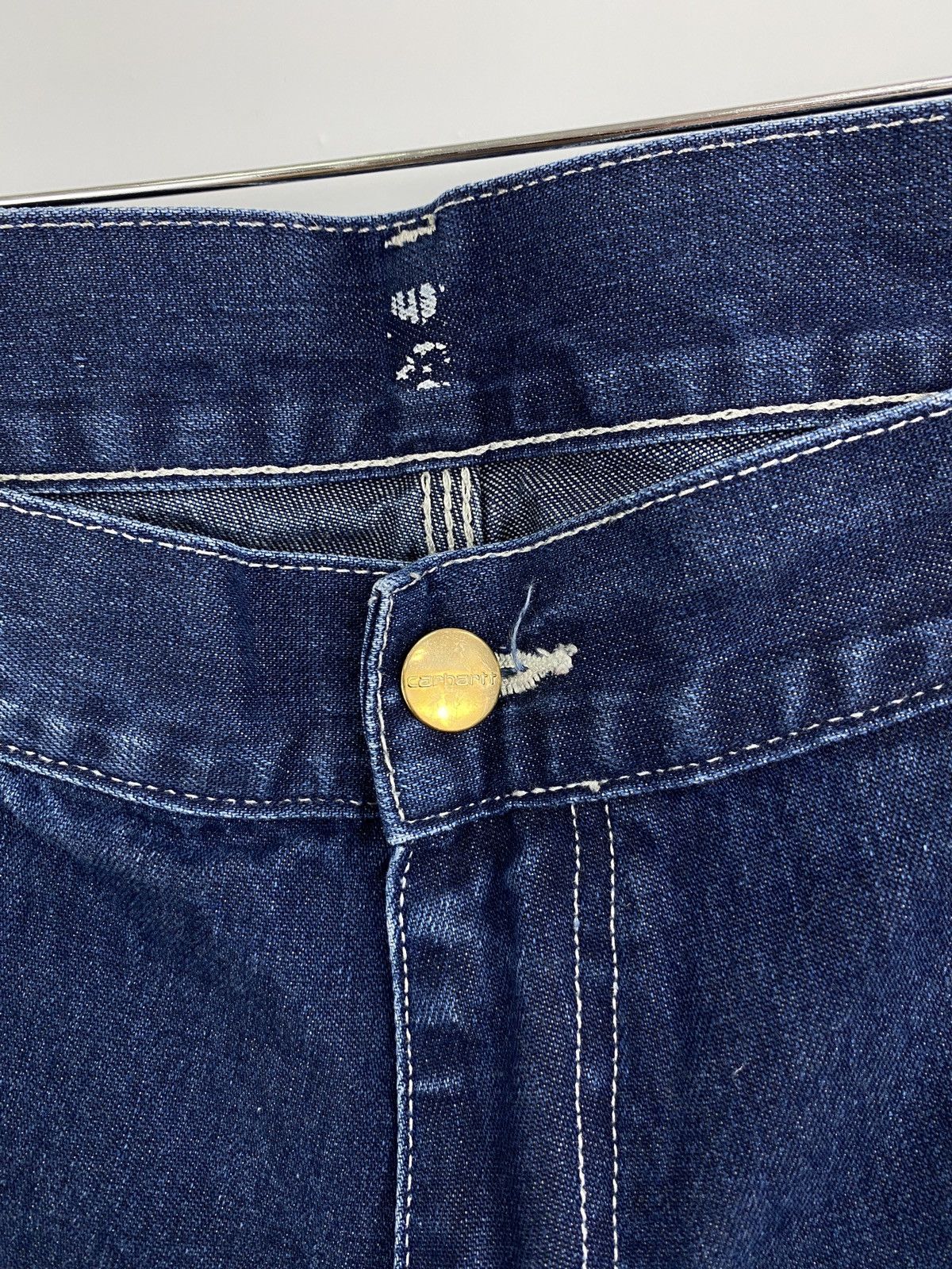 Carhartt 🇺🇸 Vintage 90s Carhartt Work Denim Jeans Rare Retro Hype Y2K Size US 32 / EU 48 - 7 Thumbnail