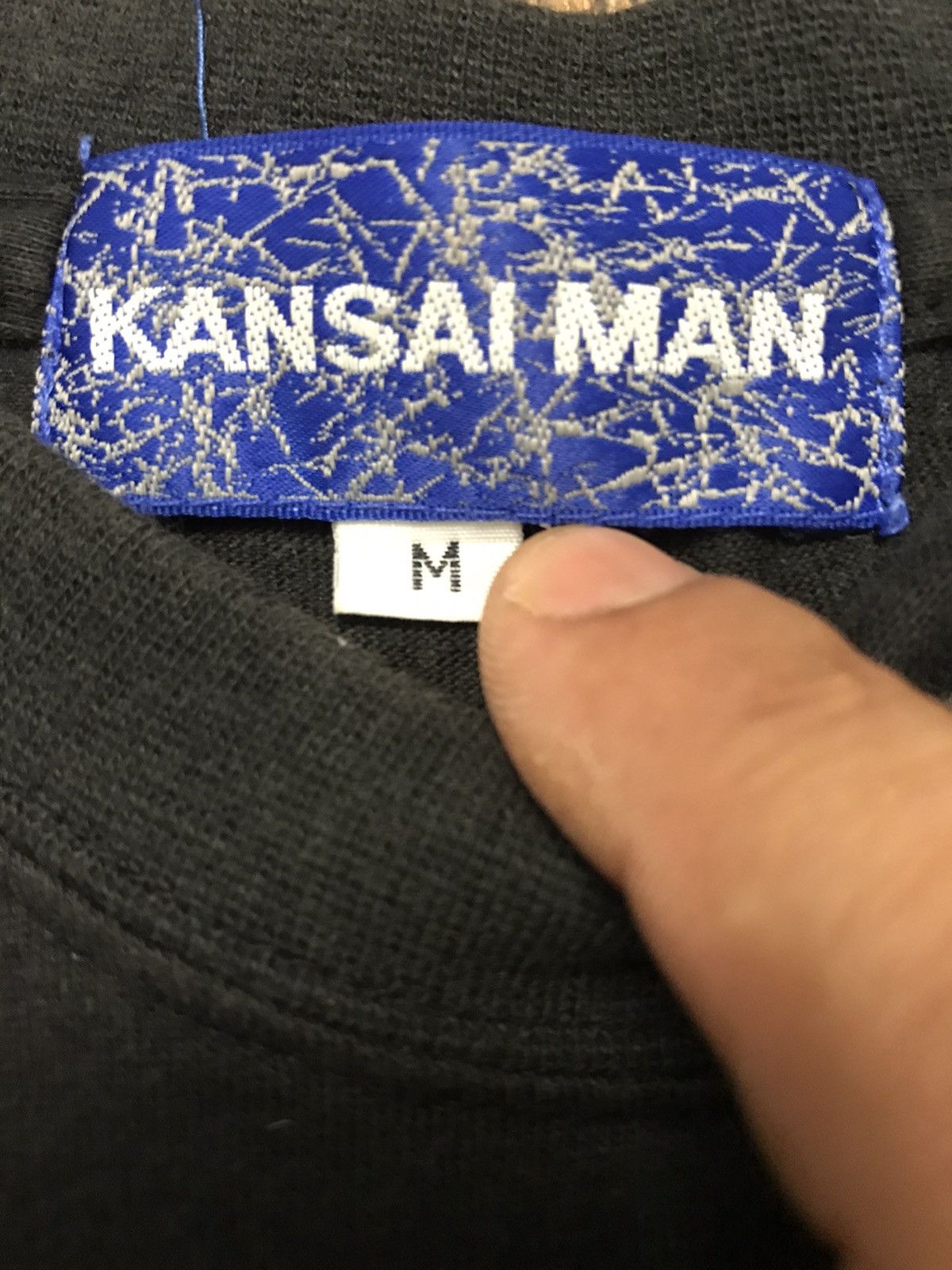 Japanese Brand × Kansai Yamamoto Kansai Man Big Logo Tshirt Size US M / EU 48-50 / 2 - 3 Thumbnail
