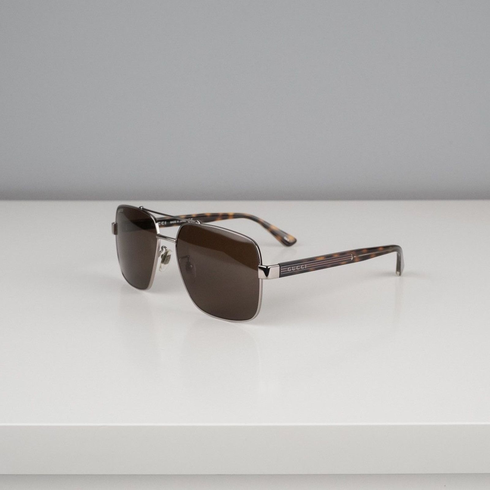 Gucci Gucci vintage logo made in japan aviator pilot sunglasses Size ONE SIZE - 1 Thumbnail