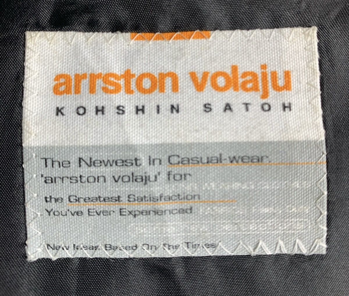 Designer × Japanese Brand Arrston Volaju Koshin Satoh Designer JapaneseBrand Coat Size US S / EU 44-46 / 1 - 8 Thumbnail