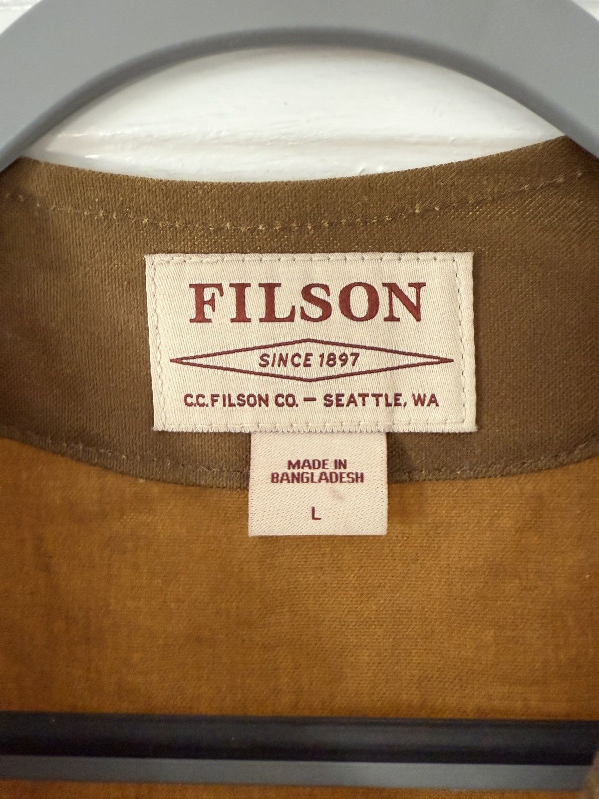 Filson Filson Oil Tin Cloth Vest Size US L / EU 52-54 / 3 - 2 Thumbnail