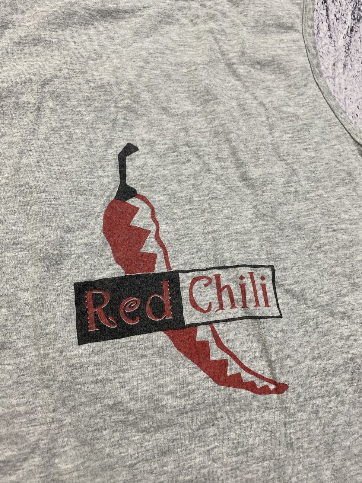 Band Tees × Vintage Vintage Red Chili Tank Top Sleeveless T Shirt Screenstars Size US M / EU 48-50 / 2 - 9 Thumbnail