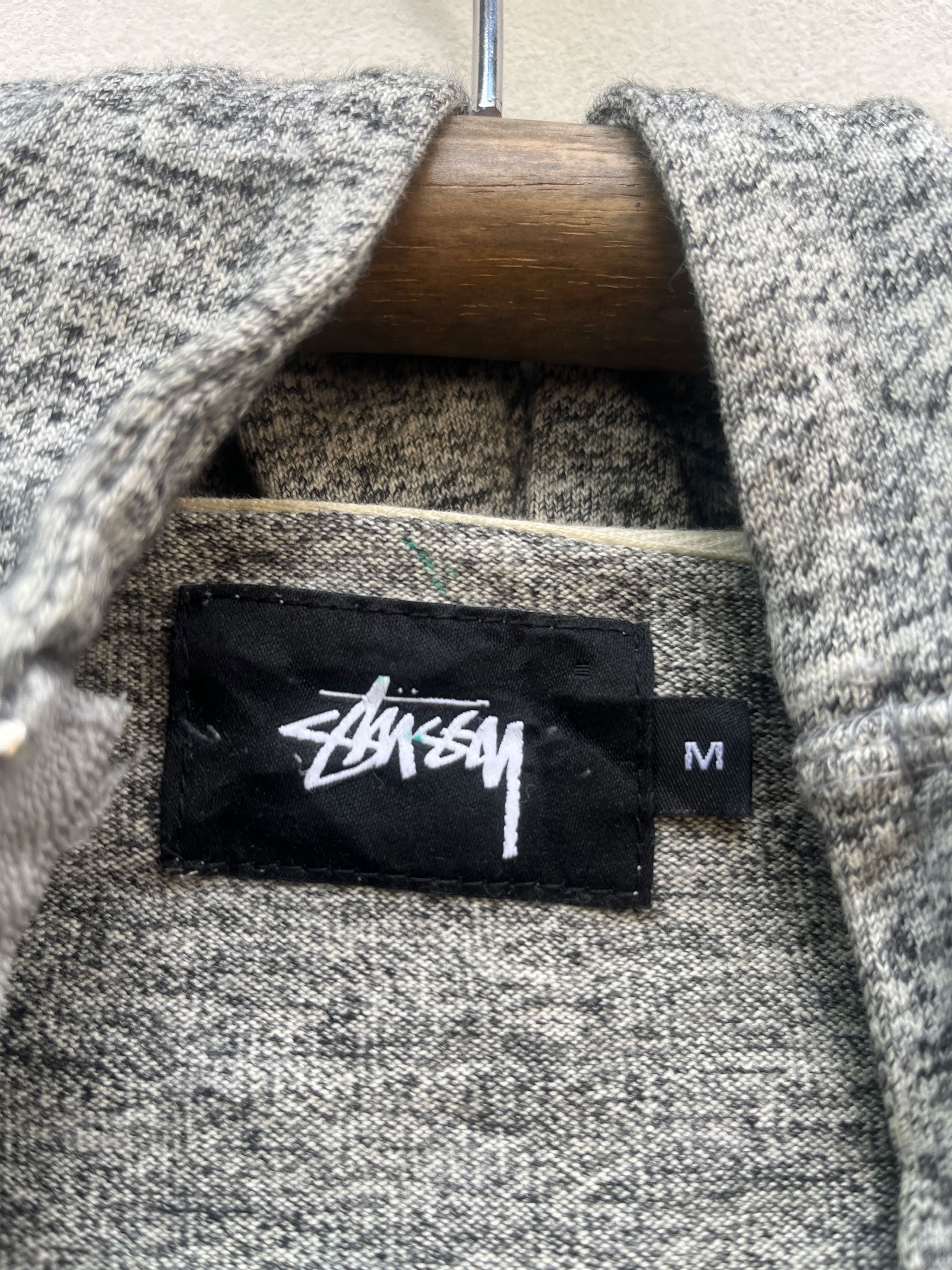Stussy Stussy Zipper Hoooded Sweater Warm UV Printing Size US M / EU 48-50 / 2 - 3 Thumbnail