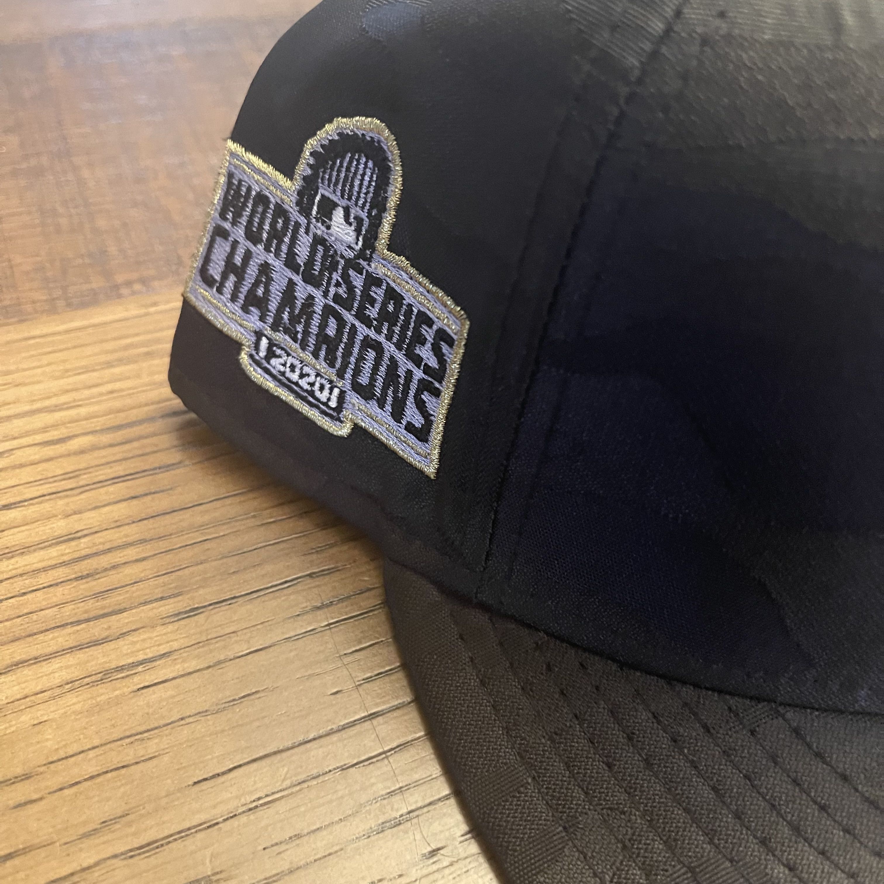 MLB × New Era New Era LA Dodgers 2020 World Series Champs Fitted Hat Size ONE SIZE - 4 Thumbnail