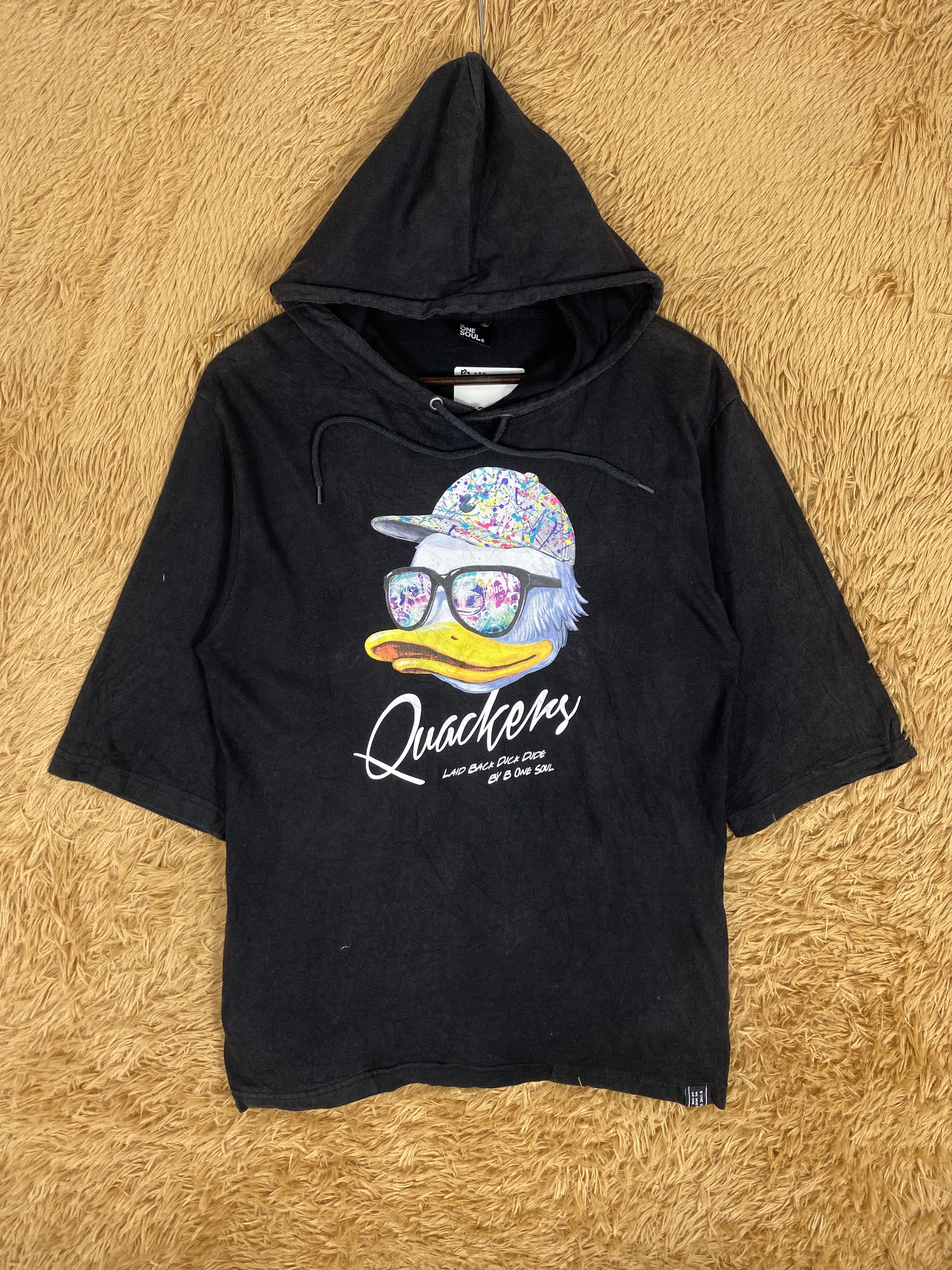 Vintage B One Soul Duck Dude Hoodies PS0174