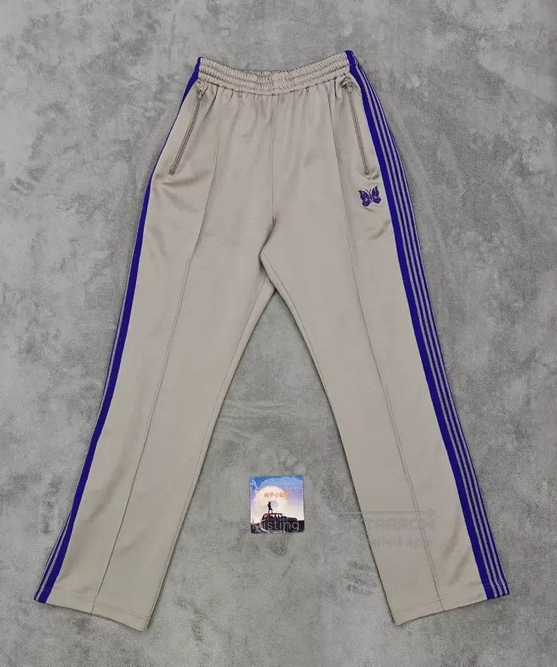 Needles Needles size L Butterfly Pants Wide Leg Pants Butterfly Emb Size US 34 / EU 50 - 2 Thumbnail