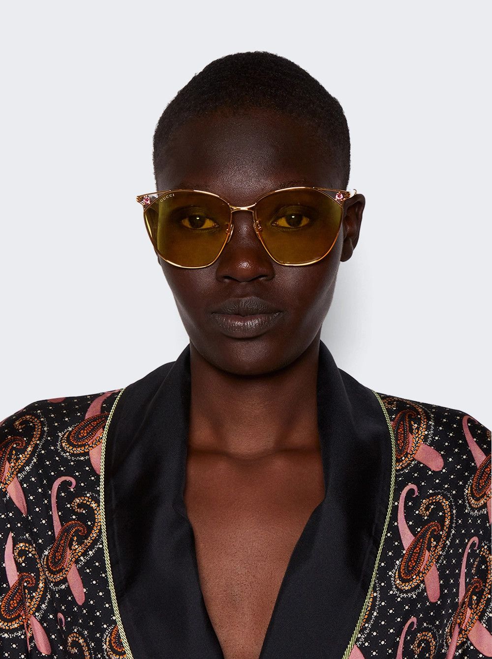 Gucci Gucci GG1375SA Gold Sunglasses Size ONE SIZE - 18 Thumbnail