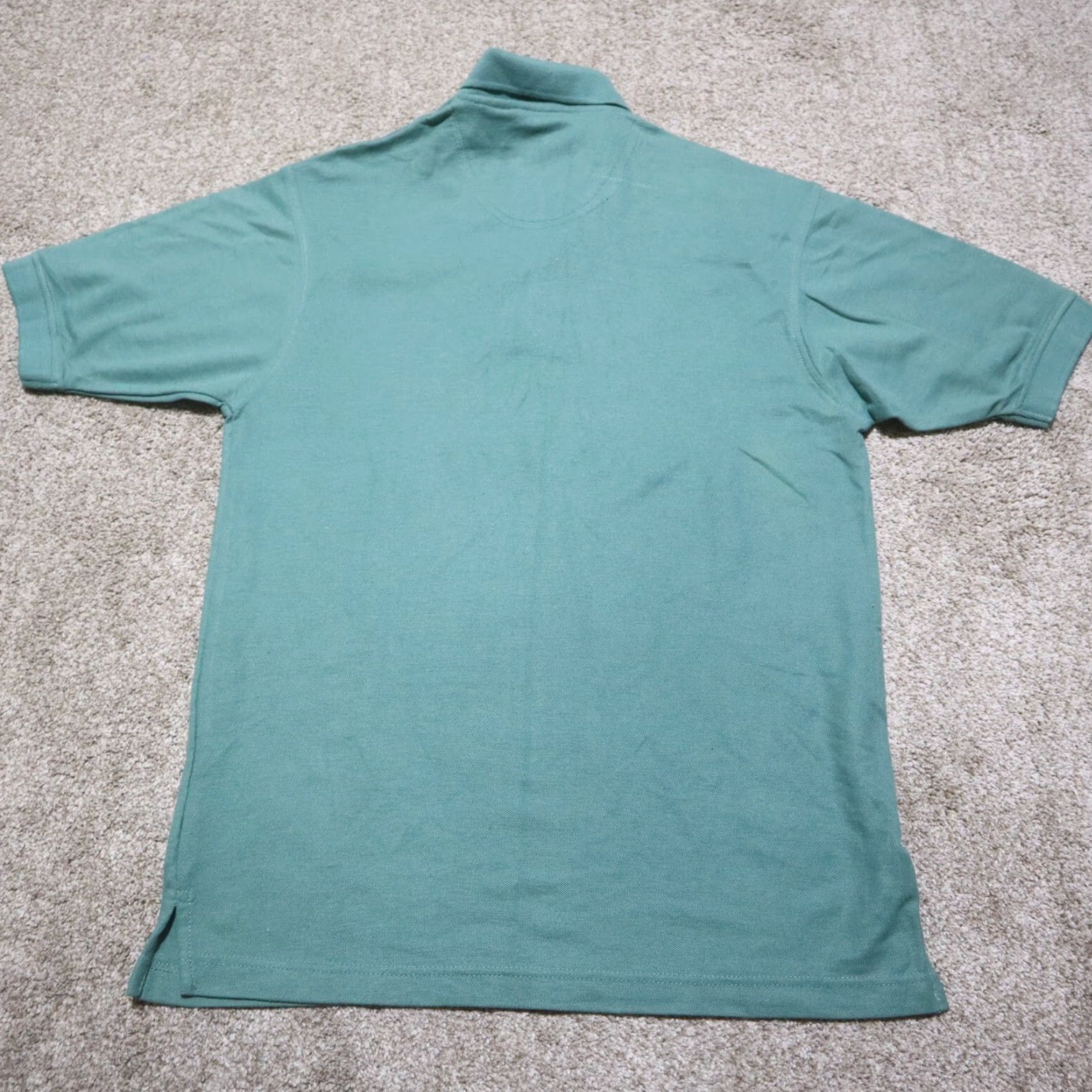 Vintage NEW GREEN NCIS Polo Shirt Polo Shirt Small Men Adult Size S Cotton Blend Embroidered Regular Solid Short Sleeve Collared Size US S / EU 44-46 / 1 - 6 Thumbnail