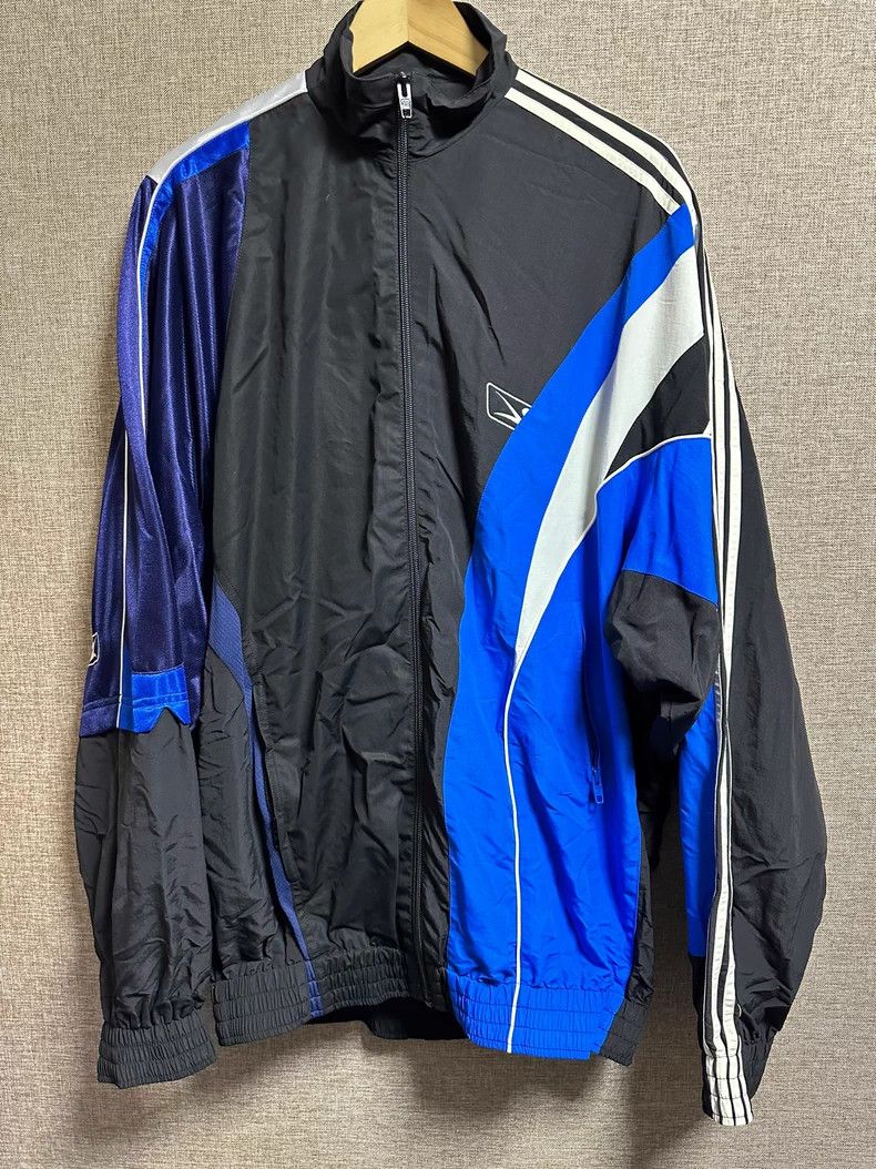 Balenciaga Balenciaga Embroidered Logo Patchwork Material Sports Jack Size US XS / EU 42 / 0 - 1 Thumbnail