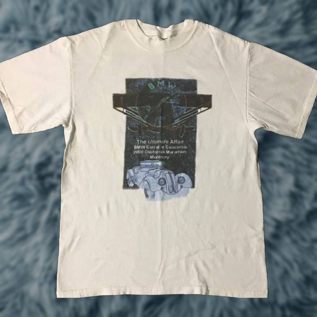BMW Vtg BMW Corral Marathon Shirt M Car Hot Rod Monterey California Biker Grunge 90s Shirt Mens White XS S Regular Ride 80s USA Harley Vintage Car Size US S / EU 44-46 / 1 - 1 Thumbnail