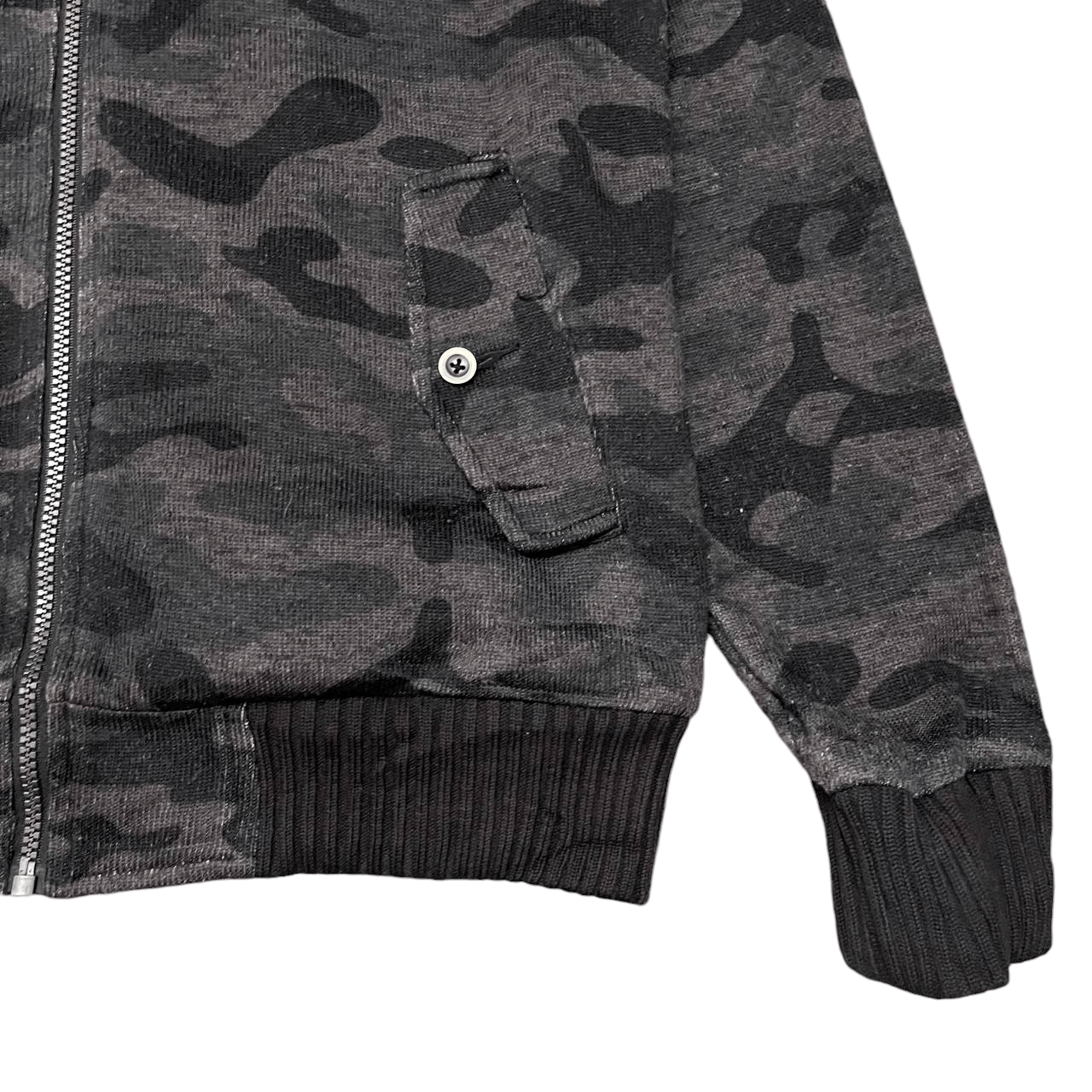 In The Attic Vintage In The Attic Camo Hooded Jacket Size US M / EU 48-50 / 2 - 4 Thumbnail