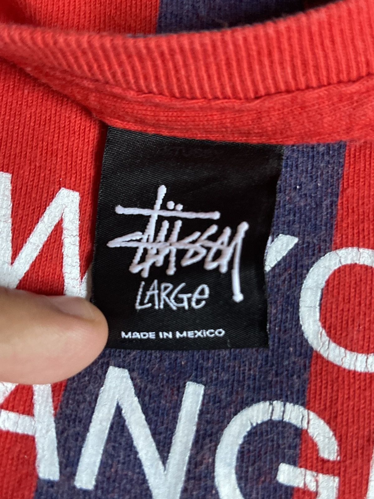 Stussy Stussy 2014 Summer "NTRNTNL" Soccer T Shirt Size US L / EU 52-54 / 3 - 4 Thumbnail