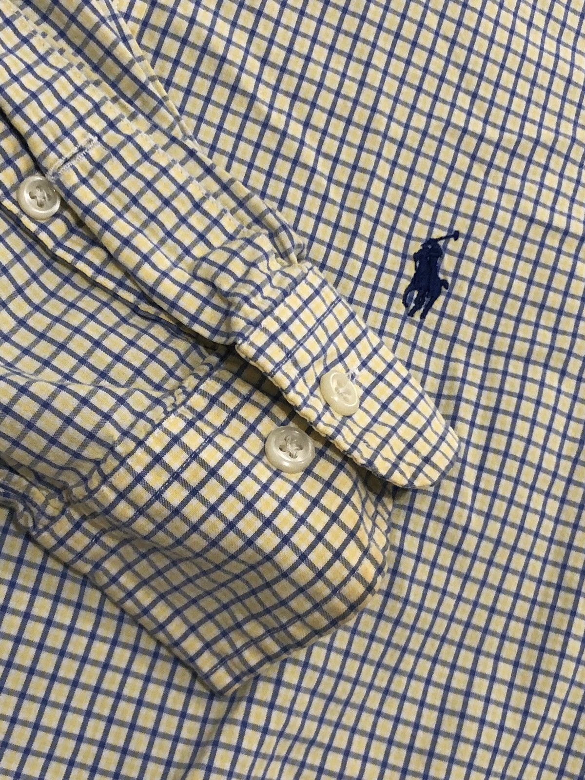 Polo Ralph Lauren × Vintage Vtg 90s Polo Ralph Lauren Yarmouth Button Down Size US L / EU 52-54 / 3 - 5 Thumbnail