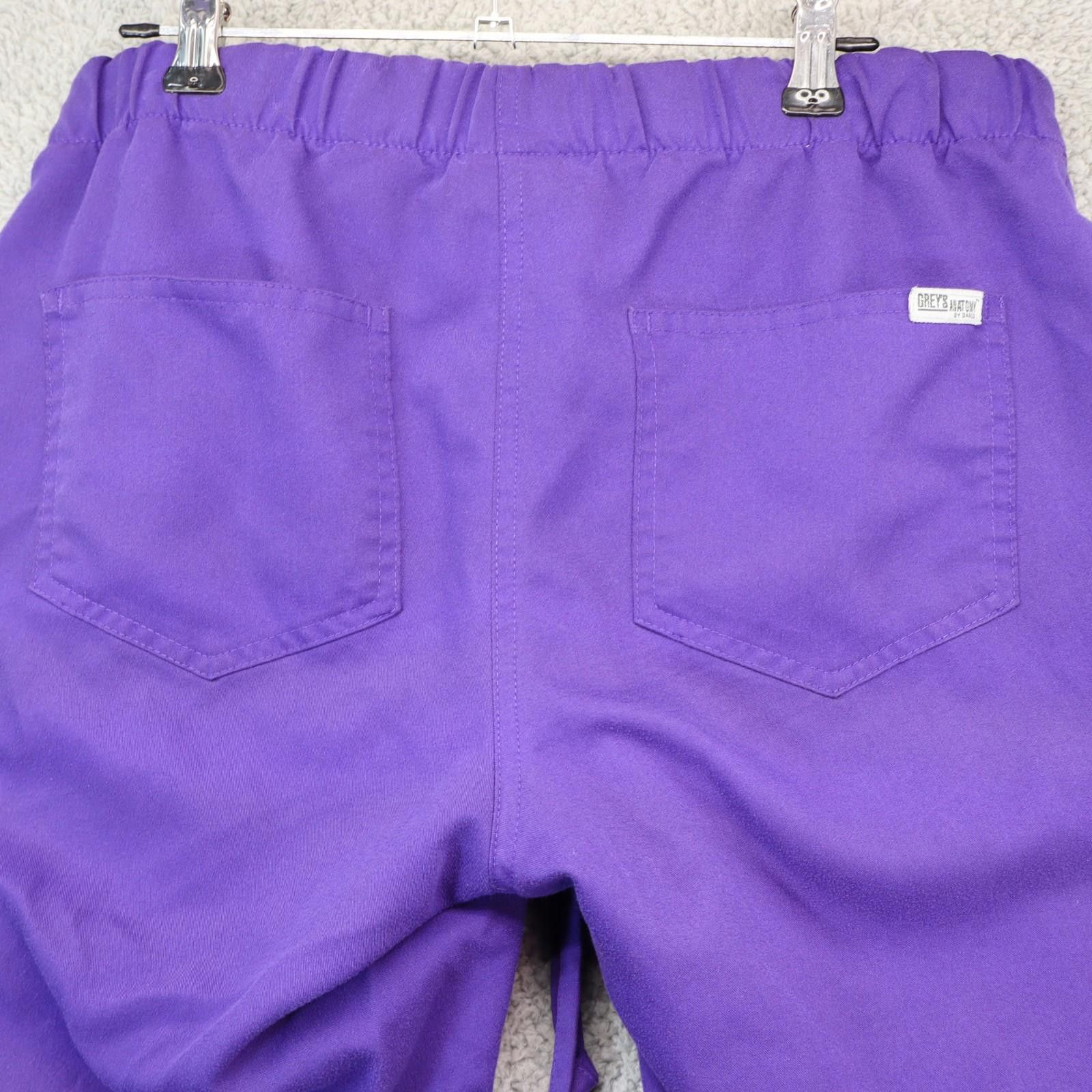 Other Greys Anatomy Scrub Pants purple Small bottoms SP wide leg Size ONE SIZE - 7 Thumbnail
