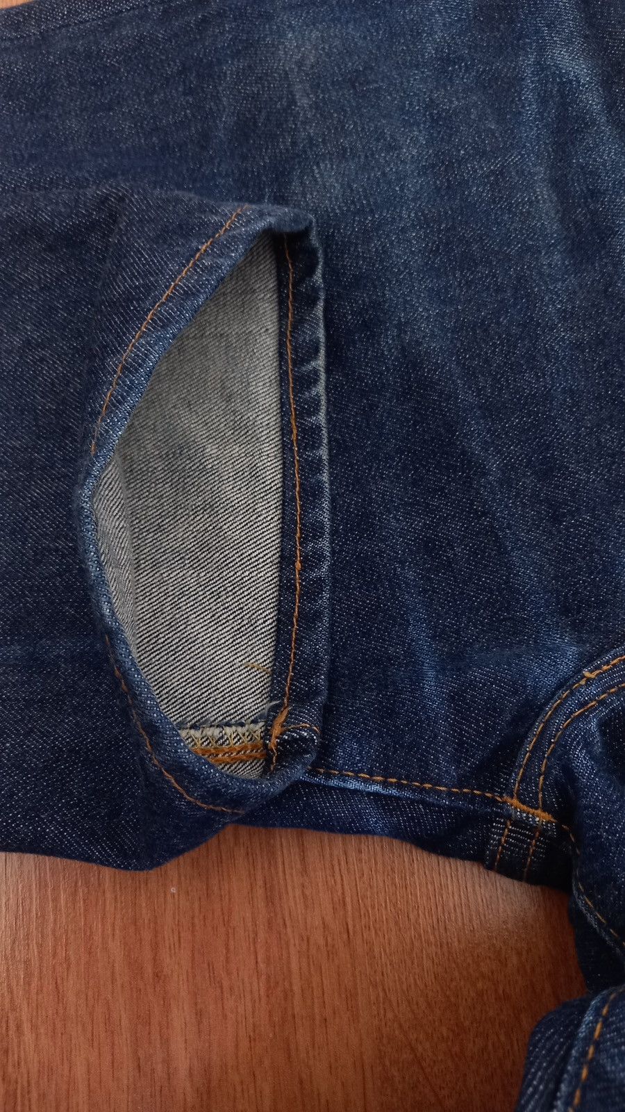 RESOLUTE Resolute 712 Denim Blue Jeans Made In Japan W31 Selvedge Size US 31 - 12 Thumbnail