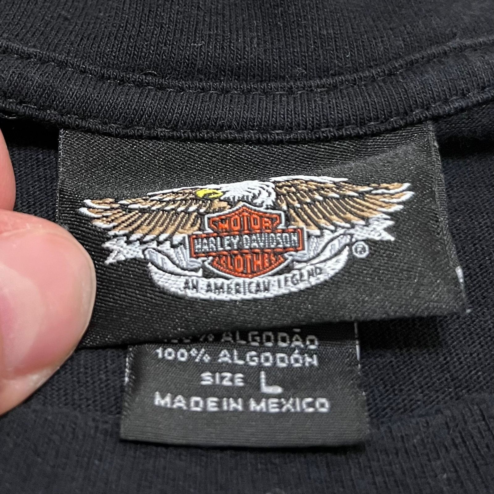 Harley Davidson Harley Davidson Skull AOP Long Sleeve Biker Black Shirt L Size US L / EU 52-54 / 3 - 4 Thumbnail