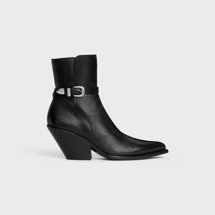 Celine Jodhpur Boot Joan in Calfskin Black Size US 12 / IT 42 - 1 Thumbnail