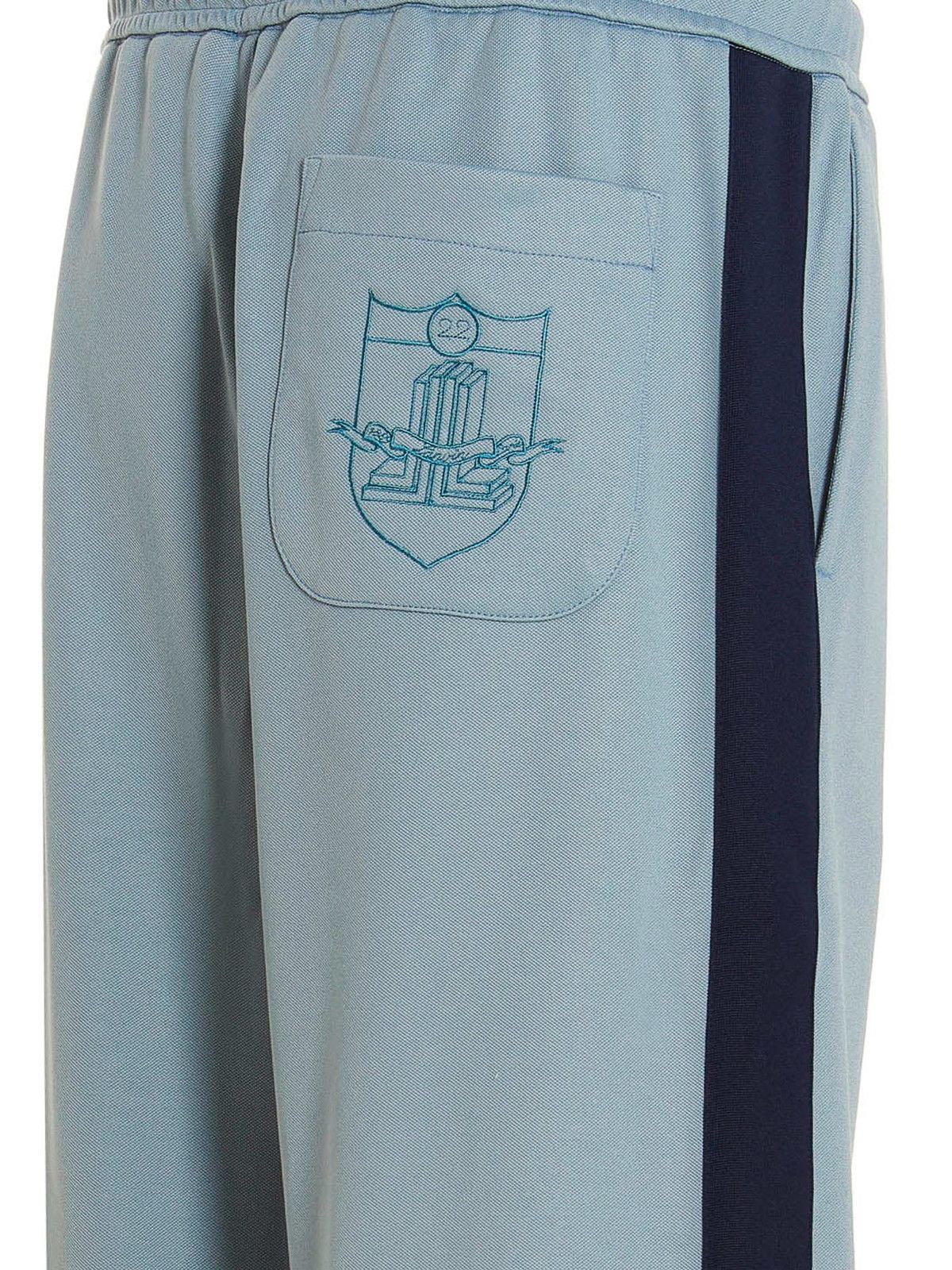 Lanvin o1y0125 Jogger & Sweatpant in Light Blue Size US 32 / EU 48 - 4 Thumbnail