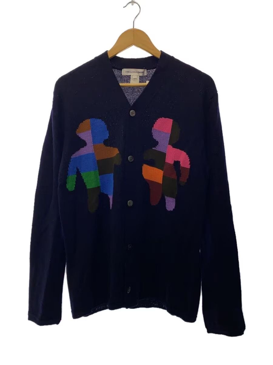Comme des Garcons × Comme des Garcons Homme Argyle Knit Sweater