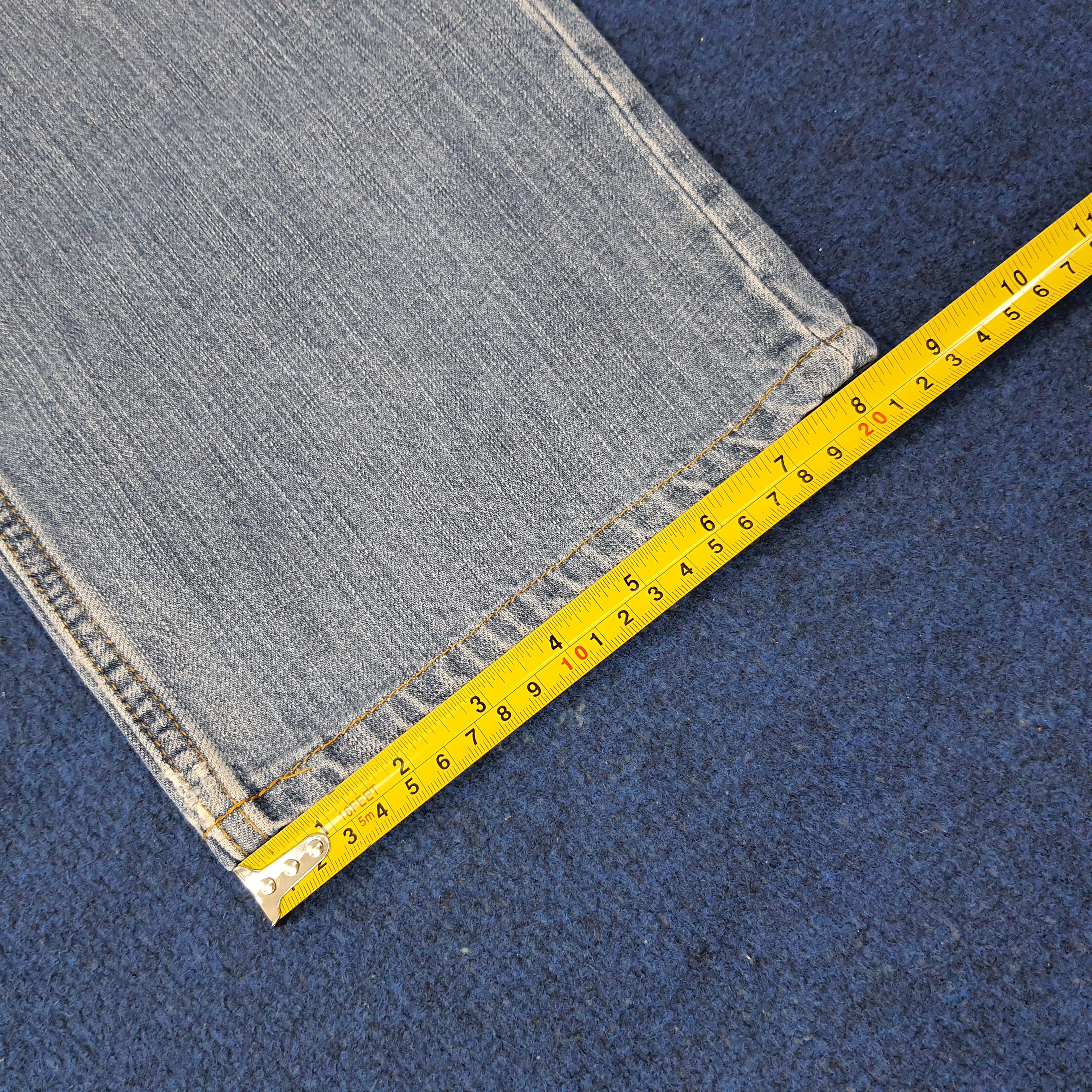 Japanese Brand Vintage Karakuri Tamashii (絡繰魂) Embroidery Jeans C252N29 Size US 33 - 16 Thumbnail