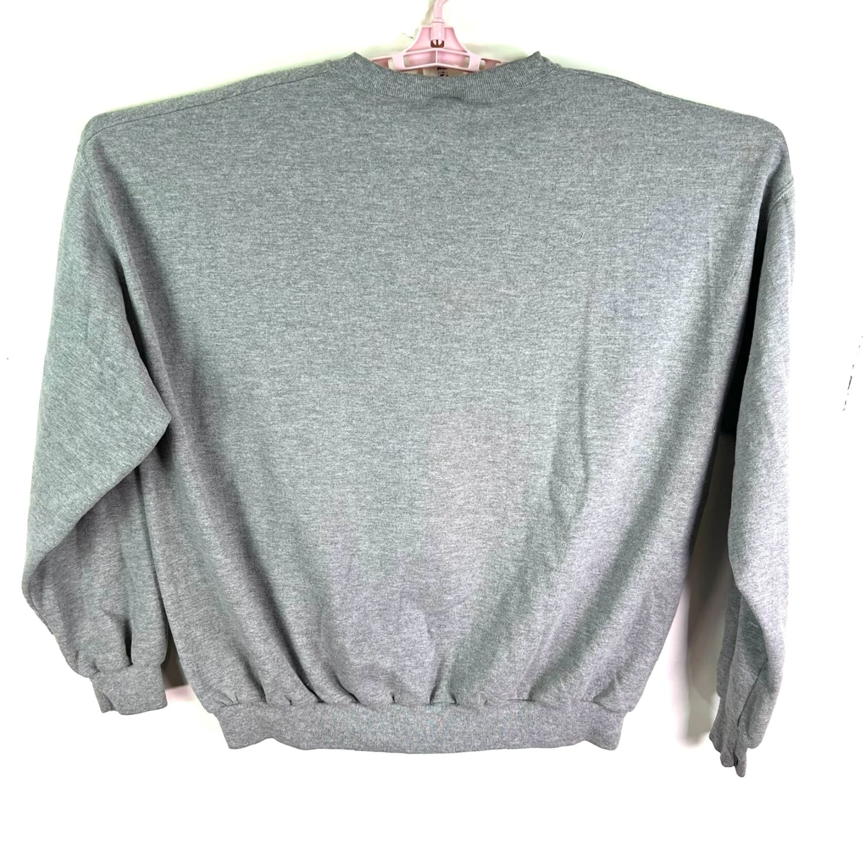 Jerzees JERZEES Nu Blend Pull-Over Sweatshirt Mens Size 2XL Gray Crew Neck Long Sleeve Embroidered Cotton Polyester Knit Sweatshirt Sports Beach Classic Size US XXL / EU 58 / 5 - 7 Thumbnail