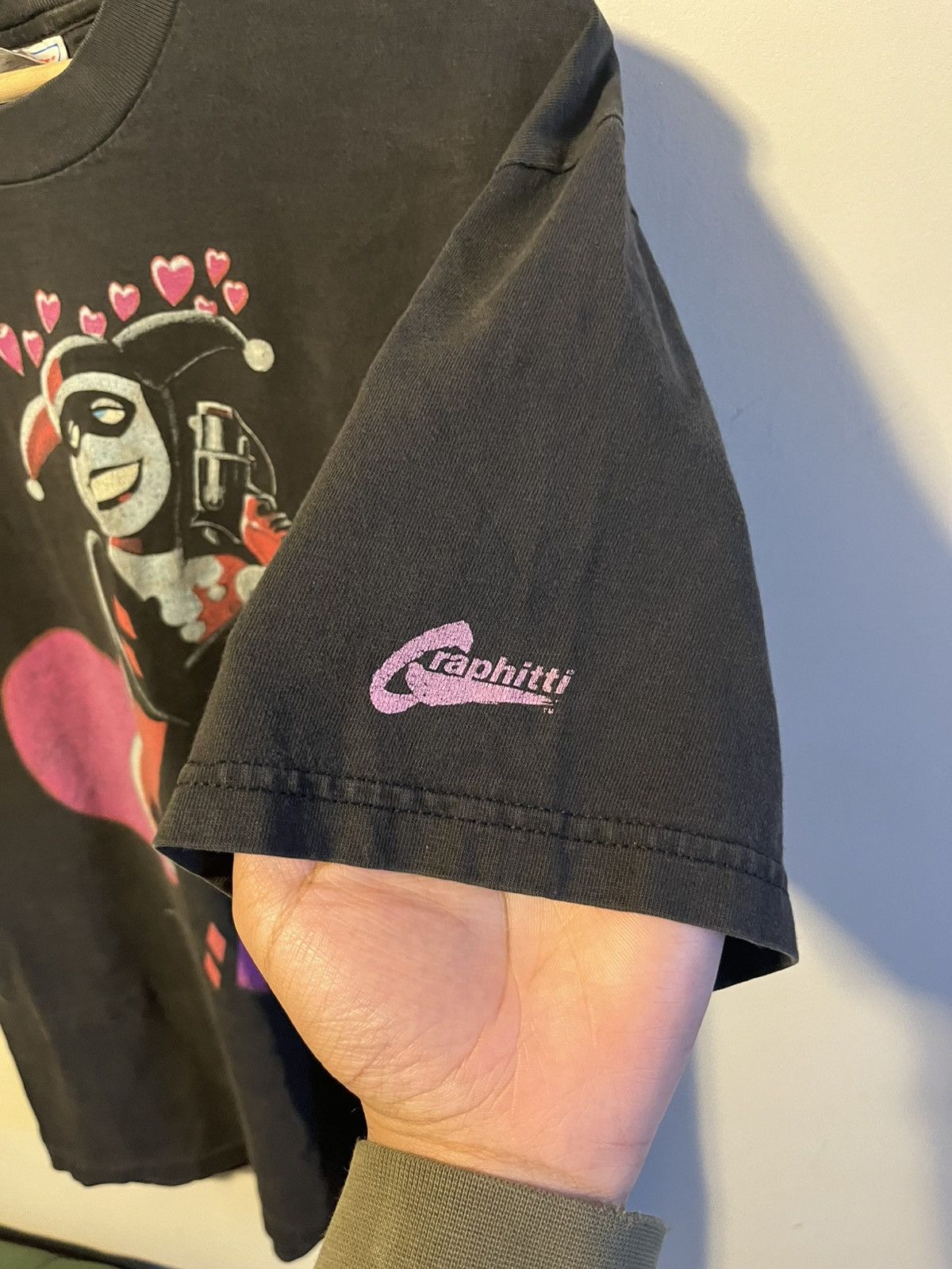Vintage Vintage 90s Harley Quinn tee Size US XL / EU 56 / 4 - 3 Thumbnail