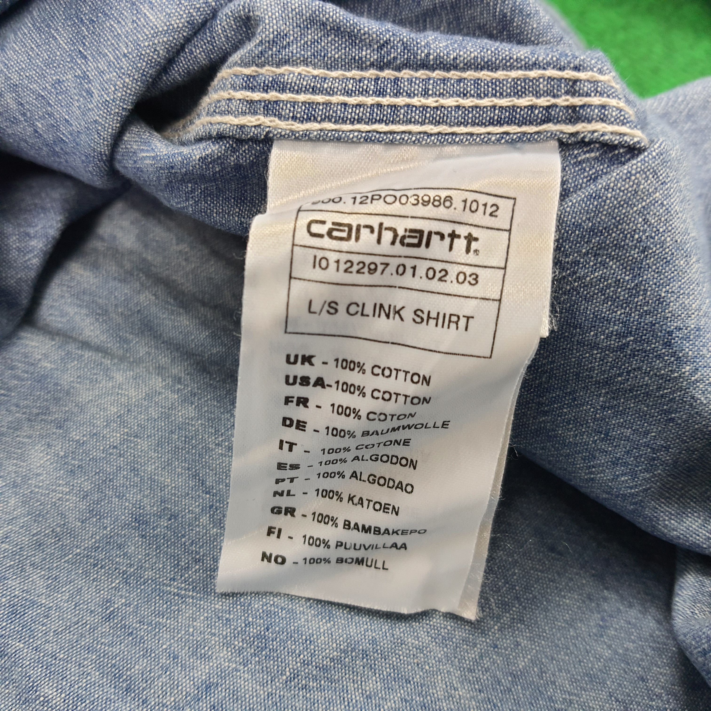 Carhartt × Vintage Vintage Carhartt Rugger Workwear Button Up Shirt Size US M / EU 48-50 / 2 - 6 Thumbnail