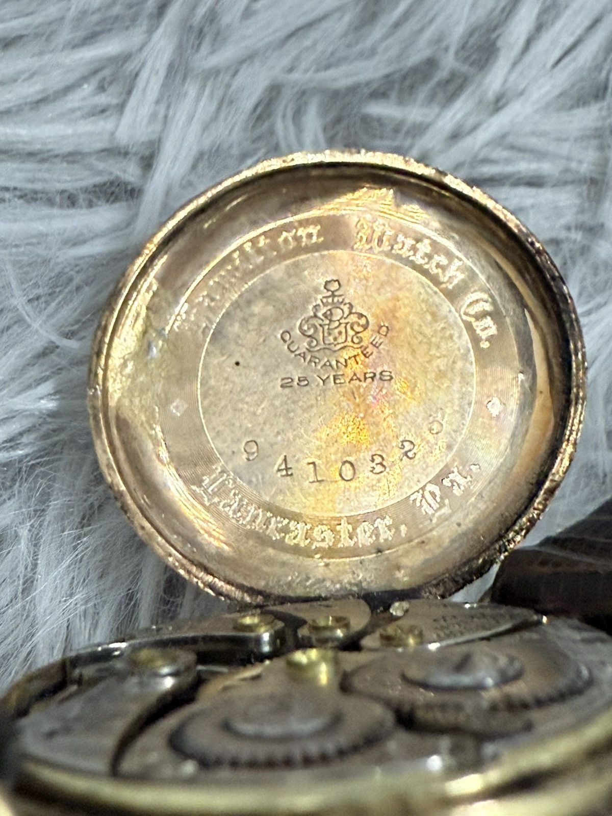 Vintage Vintage Apapt HAMILTON Pocket Watch Swiss Manual Watch Size ONE SIZE - 13 Thumbnail