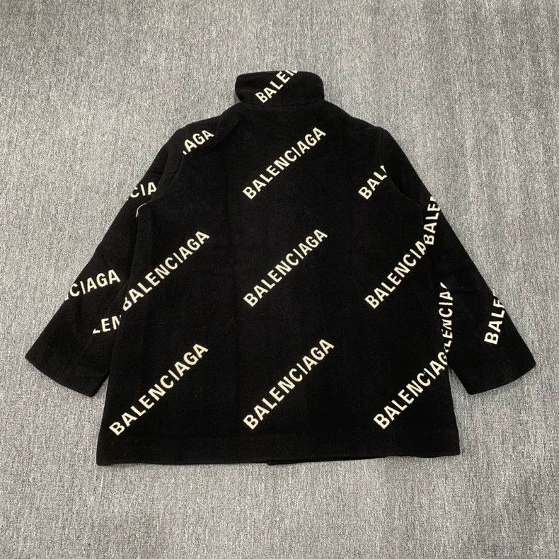 Balenciaga Balenciaga size 34 Black bullet screen full-print wool coa Size S / US 4 / IT 40 - 2 Thumbnail