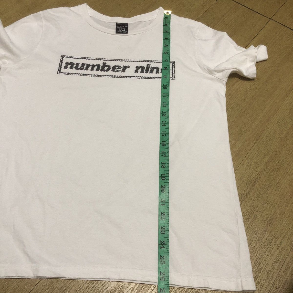 Number (N)ine Number Nine Box Logo Tee Size US L / EU 52-54 / 3 - 7 Thumbnail