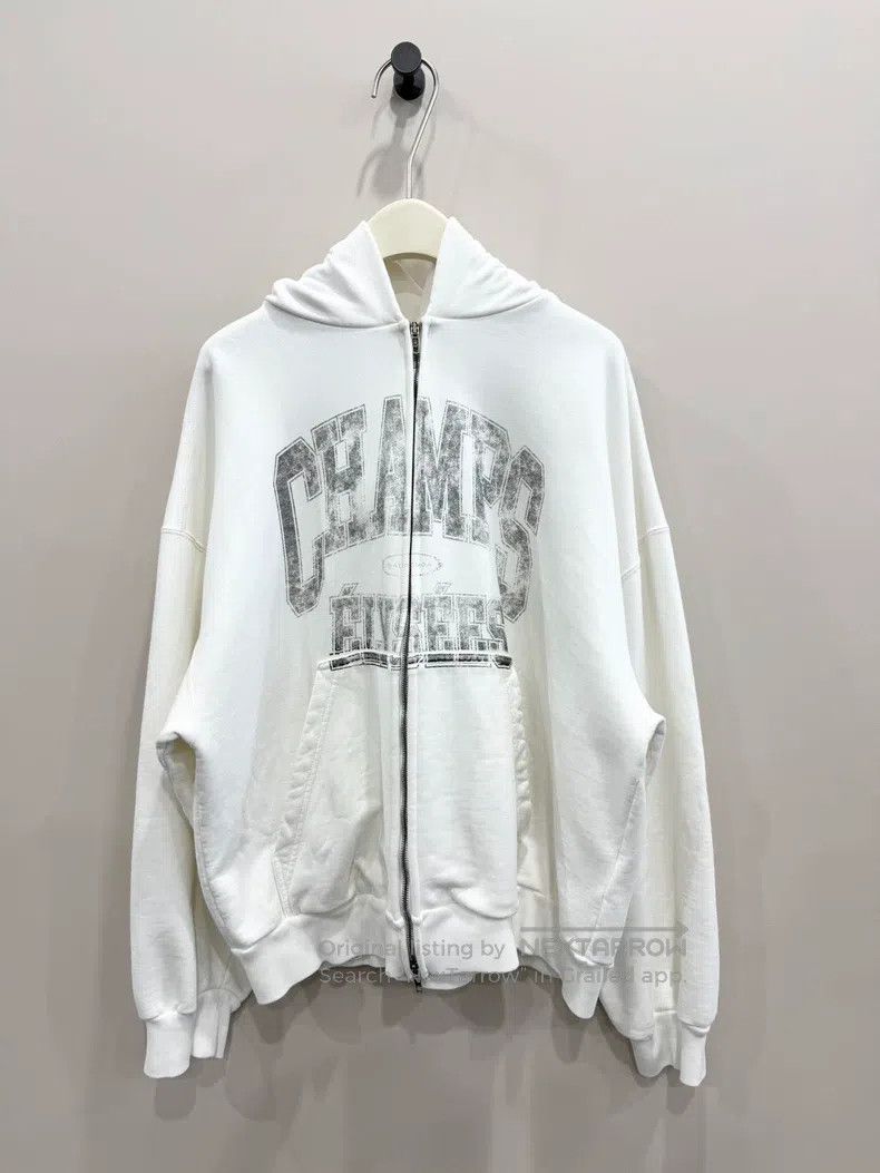 Balenciaga Balenciaga Letter zipper hooded sweatshirt Size US M / EU 48-50 / 2 - 1 Thumbnail