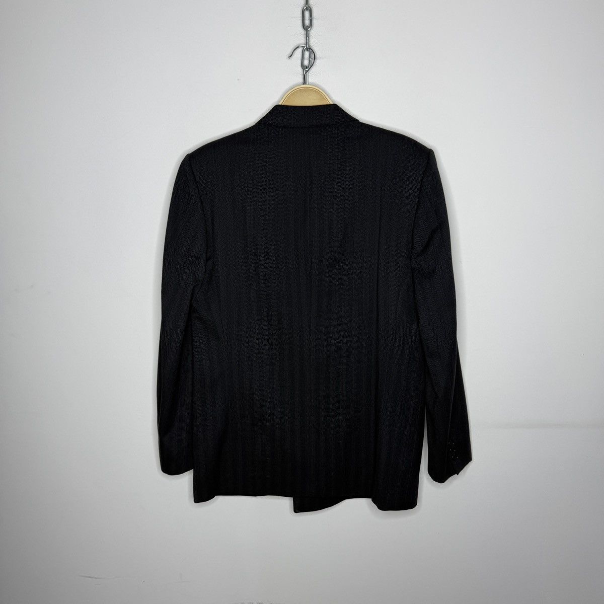 Yves Saint Laurent Vintage Yves Saint Laurent Double Breasted Wool Blazer Size 48R - 6 Thumbnail