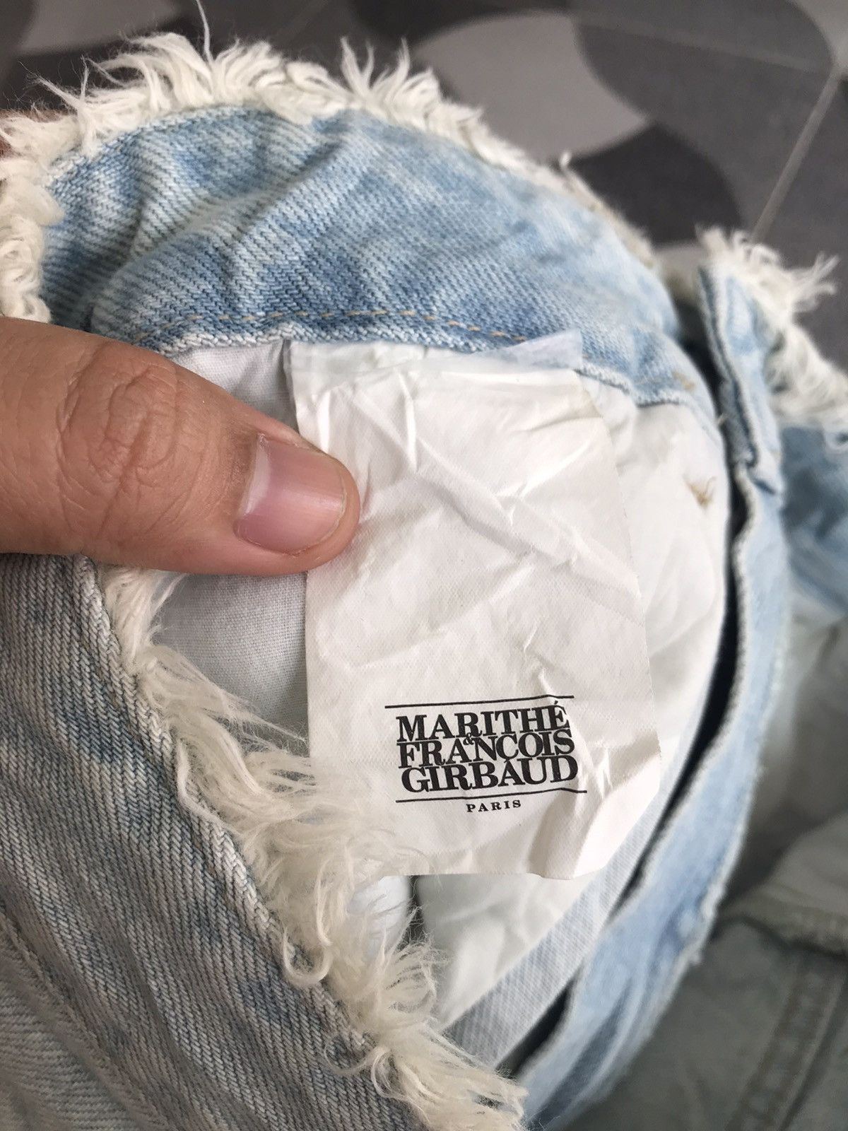 If Six Was Nine × Japanese Brand × Marithe + Francois Girbaud Marithe Francois Girbaud Fur Shorts Size US 27 - 9 Thumbnail