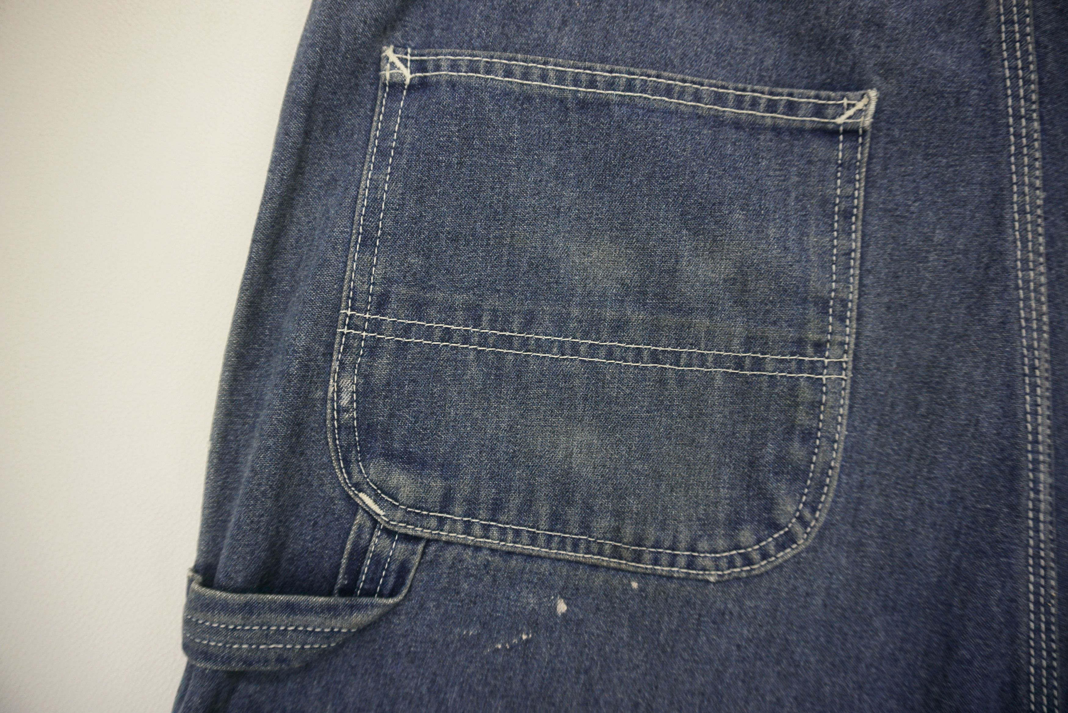 Sears Vintage Roebucks Jeans Size W36xL29 Baggy Carpenter Denim Size US 36 / EU 52 - 9 Thumbnail