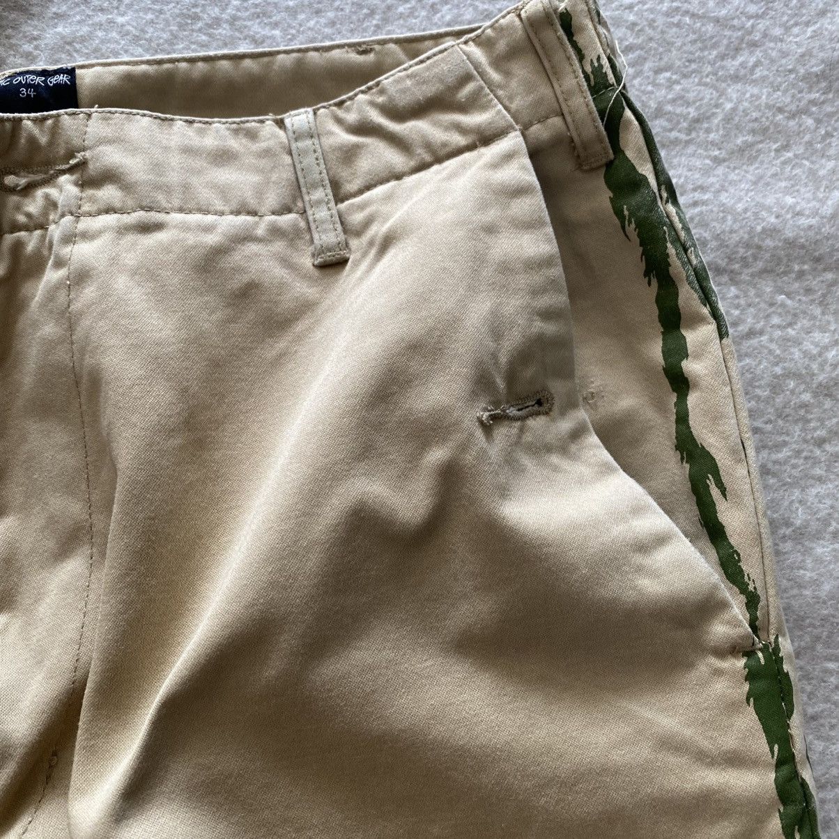 If Six Was Nine × Stussy Stussy Tiger Stripes Outer Gear Trousers Pants W35 Size US 35 - 3 Thumbnail