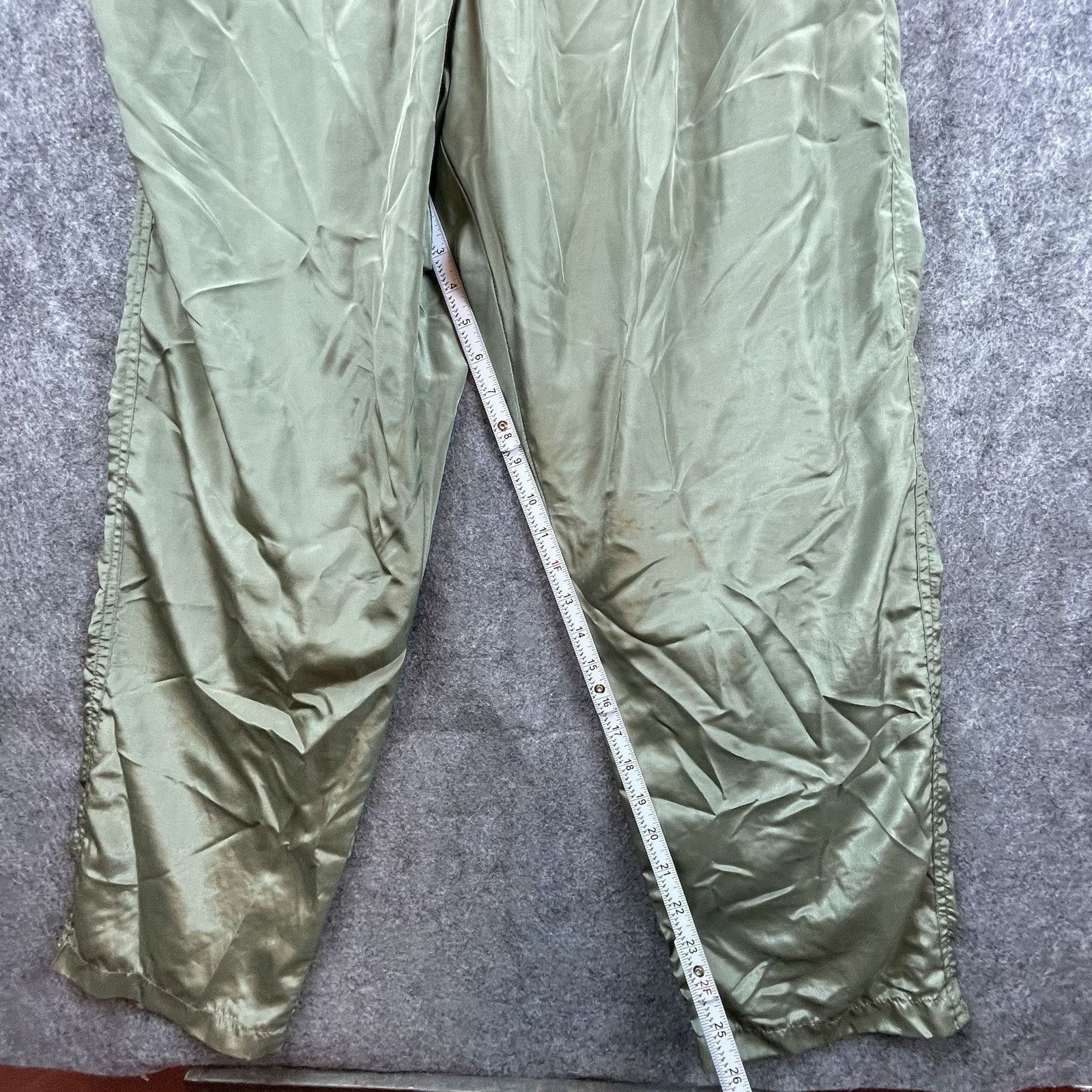Basic Editions Basic Editions Track Suit Womens L Satin Windbreaker Grandma Size L / US 10 / IT 46 - 7 Thumbnail