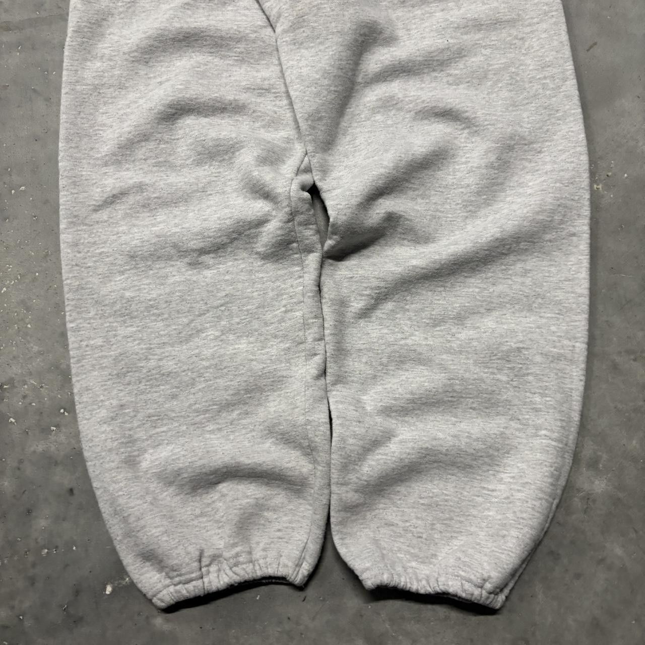 Japanese Brand × Vintage Crazy Vintage Y2K/2000s Baggy Light Grey Streetwear Essential Sweatpants! Size US 34 / EU 50 - 5 Thumbnail