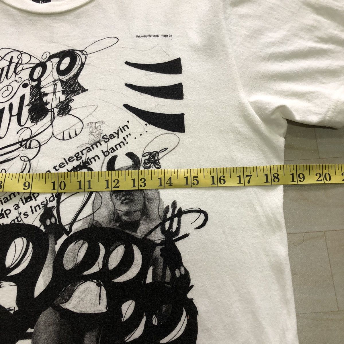 Band Tees × Hysteric Glamour Hysteric Glamour X Skoloct The Cramps Tee Size US M / EU 48-50 / 2 - 9 Thumbnail