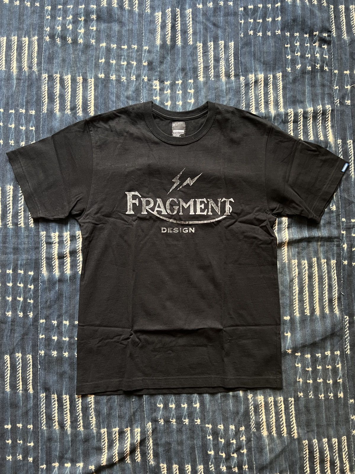 Fragment Design × Neighborhood × Undercover Fragment Design X Neighborhood Glitter Printed Logo Tee 13ss Size US M / EU 48-50 / 2 - 1 Thumbnail