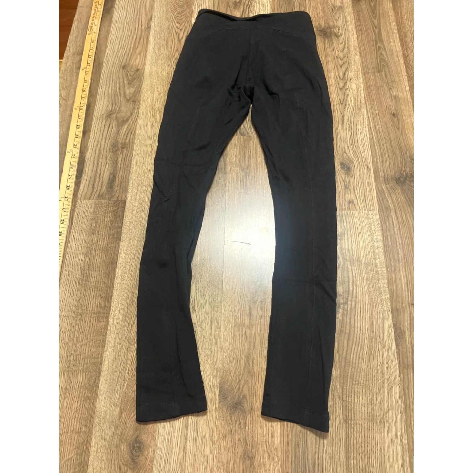 White House Black Market White House Black Market Pants Women XS Black Leggings Pull On Womens Size 26" / US 2 / IT 38 - 2 Thumbnail