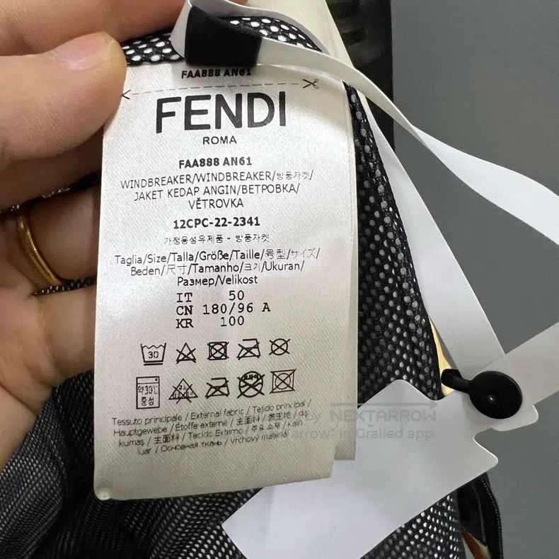 Fendi Fendi Tie-Dye Monogram Hooded Jacket Size US M / EU 48-50 / 2 - 5 Thumbnail
