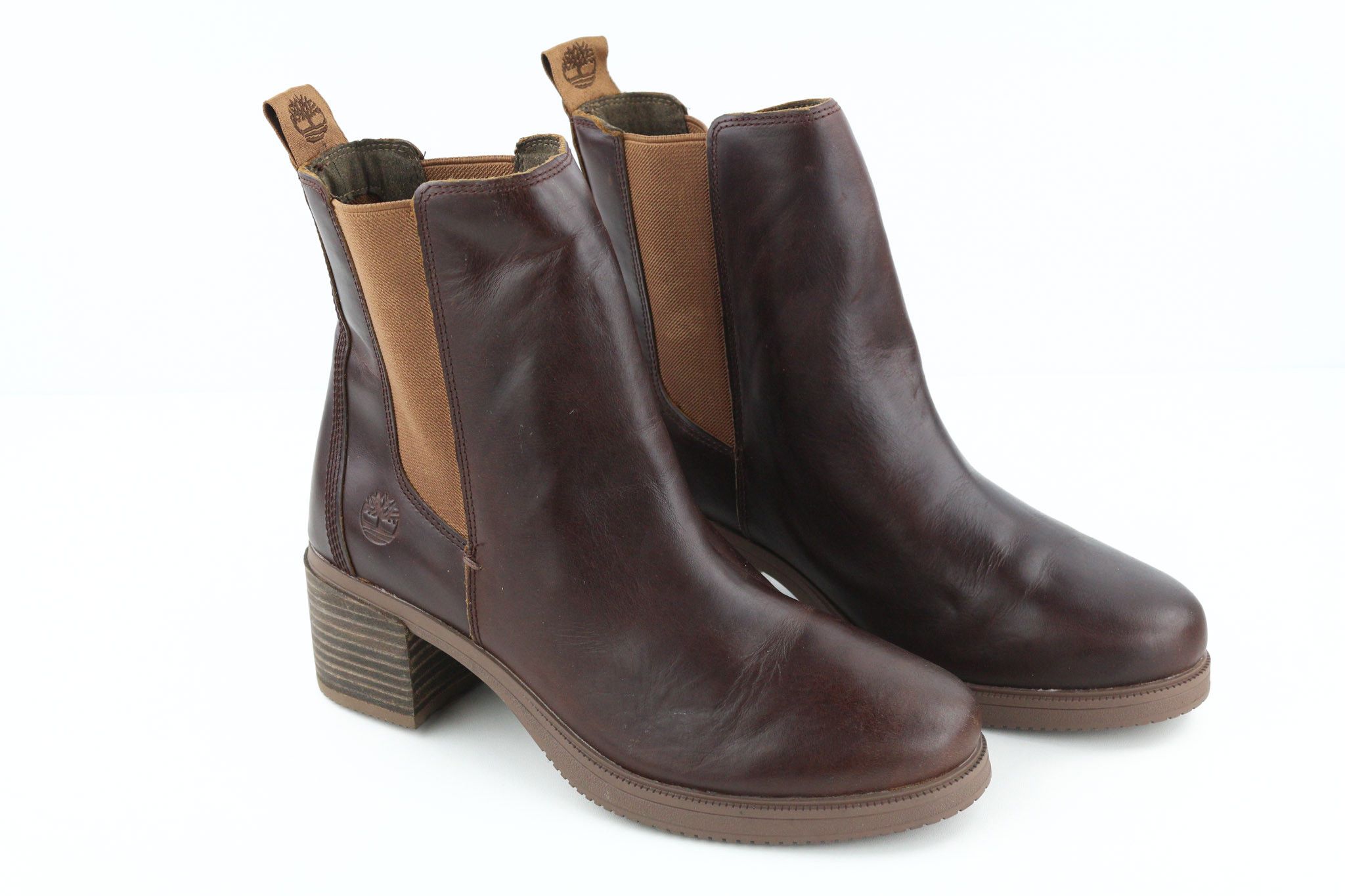A2QG5 UK6.5 Leather ReBOTL Pull Tab Boots Shoes 79944