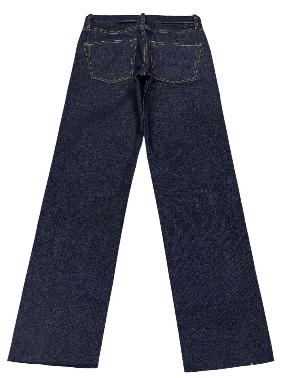 Japanese Brand × Kaihara Denim × Vintage Vintage Kaihara Uniqlo Blue Indigo Washed Raw Jeans Size US 30 / EU 46 - 2 Thumbnail