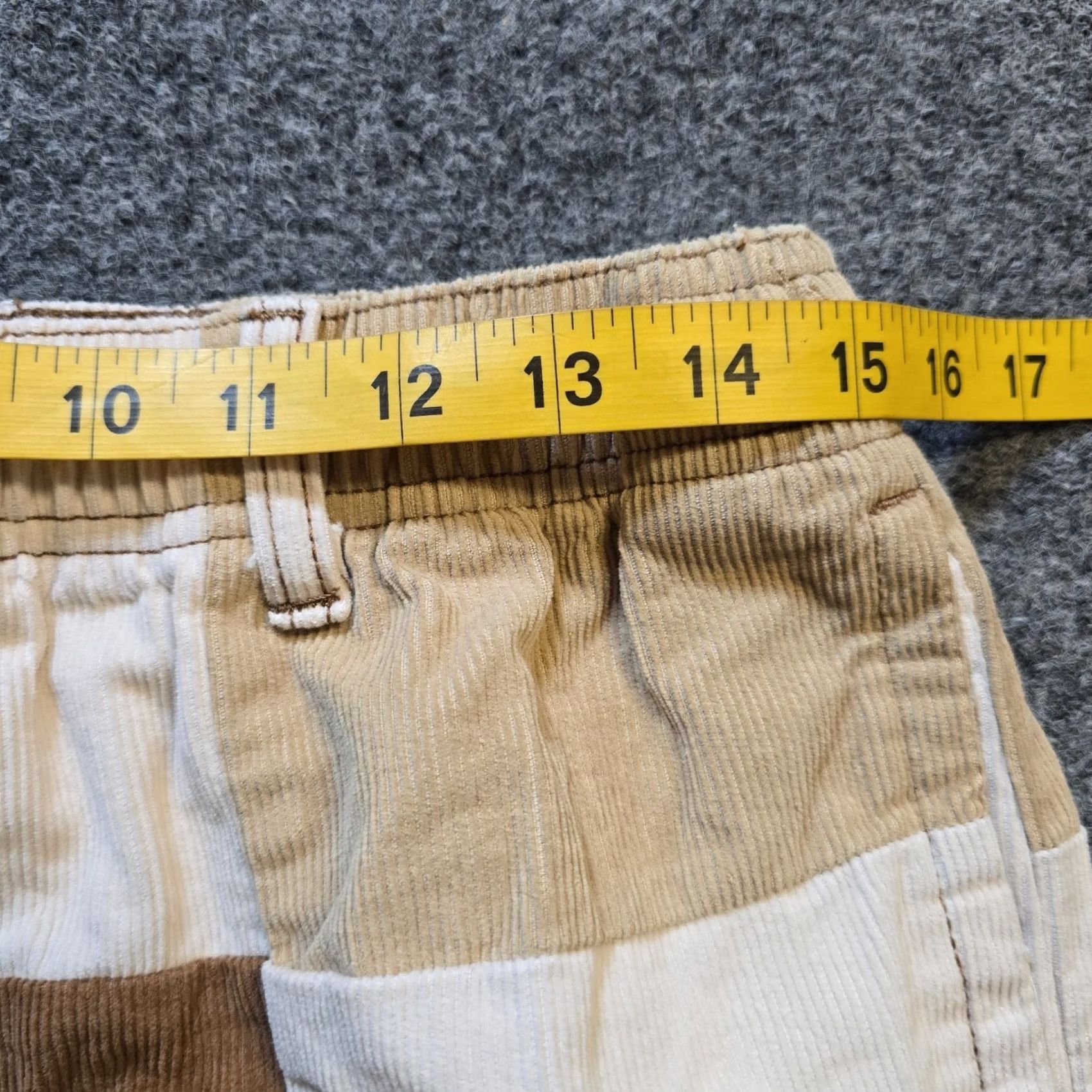 Urban Outfitters Urban Outfitters Pants Womens Medium Brown Patchwork Corduroy Straight Leg Size 32" / US 10 / IT 46 - 5 Thumbnail