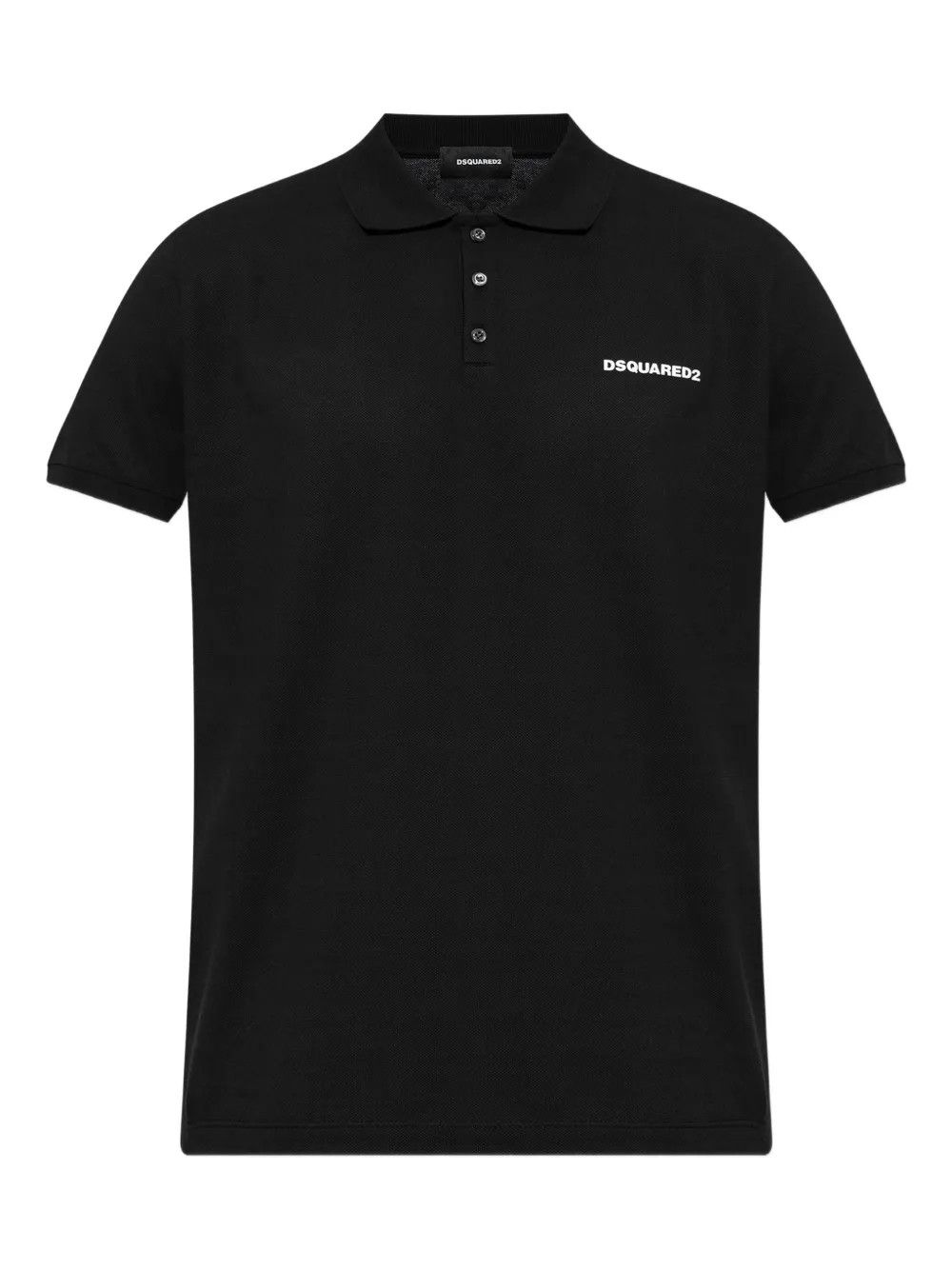 Dsquared2 o1mle0126 Regular Polo Shirt in Black Size US L / EU 52-54 / 3 - 1 Thumbnail