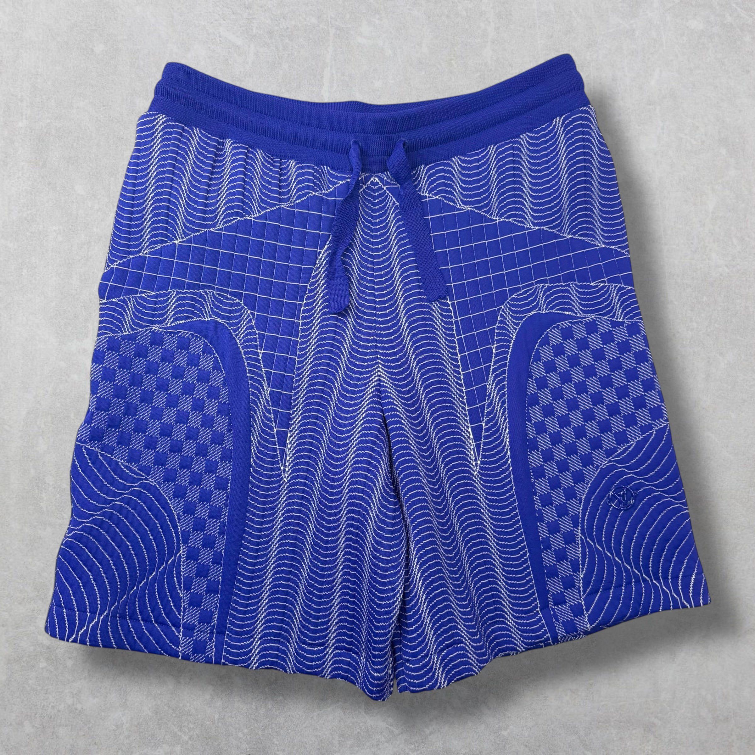 Louis Vuitton Louis Vuitton Graphic Damier Jogger Shorts XL Size US 36 / EU 52 - 1 Thumbnail