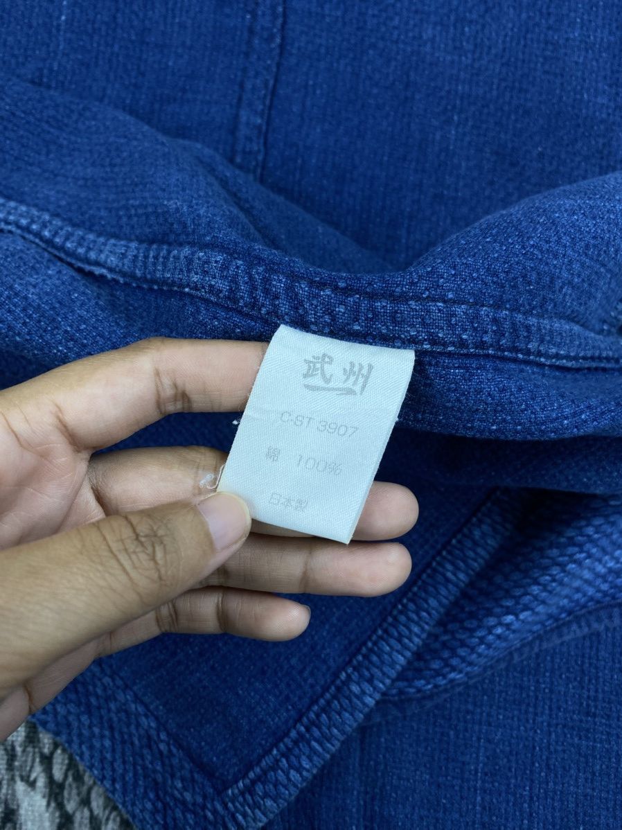 Japanese Brand Vtg Japanese Fashion Indigo Kimono Style Jacket Size US M / EU 48-50 / 2 - 6 Thumbnail